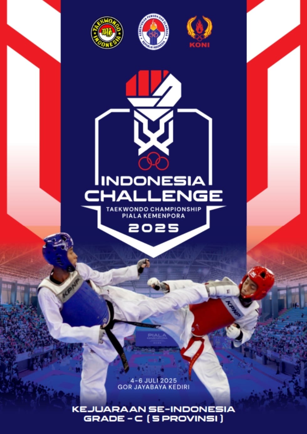 Ajang Pertarungan Prestasi Taekwondo di Tanah Air Taekwondo Indonesia Dojang ukdcsurabaya