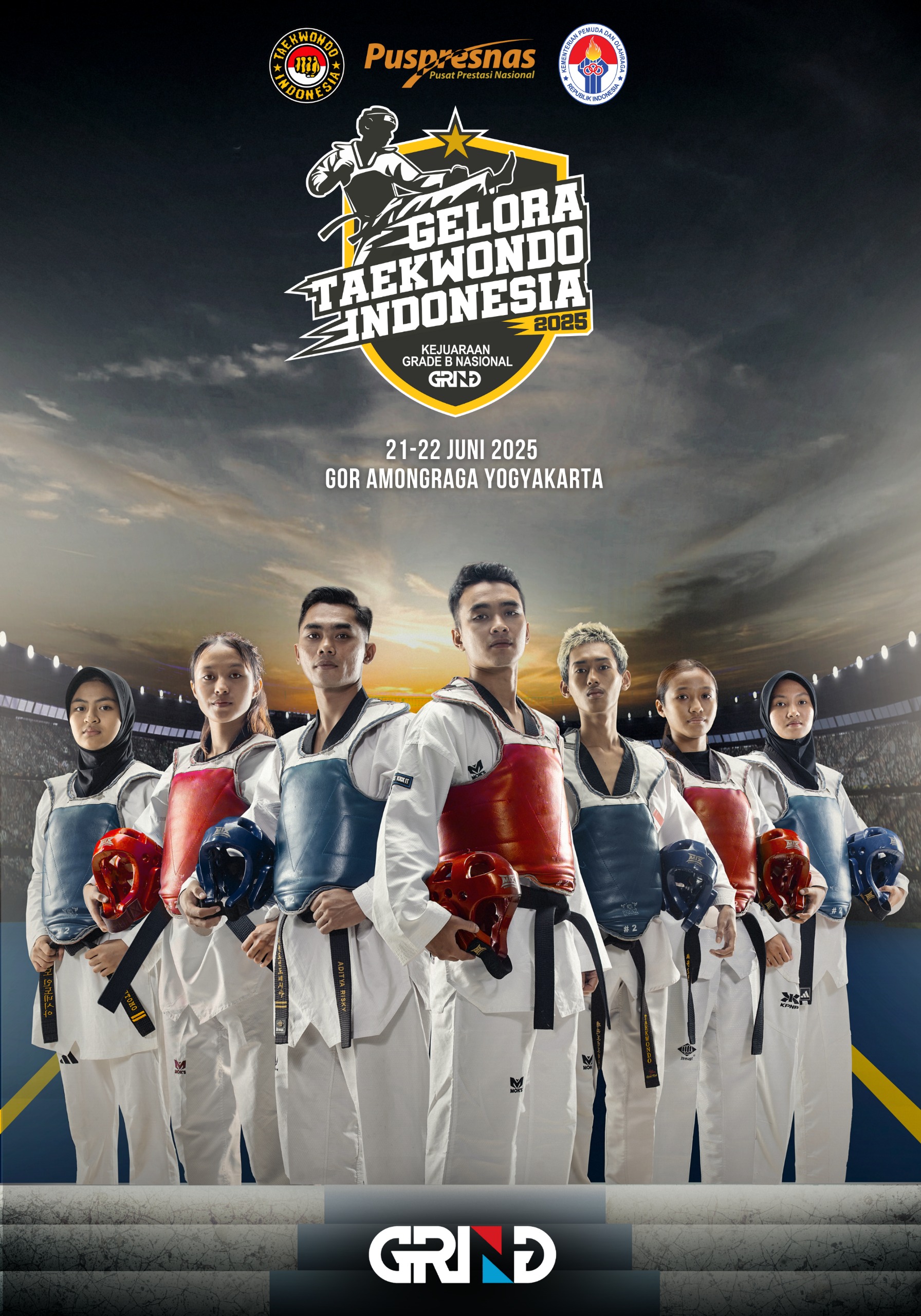 Panggung Juara Taekwondo Indonesia Taekwondo Indonesia Dojang ukdcsurabaya